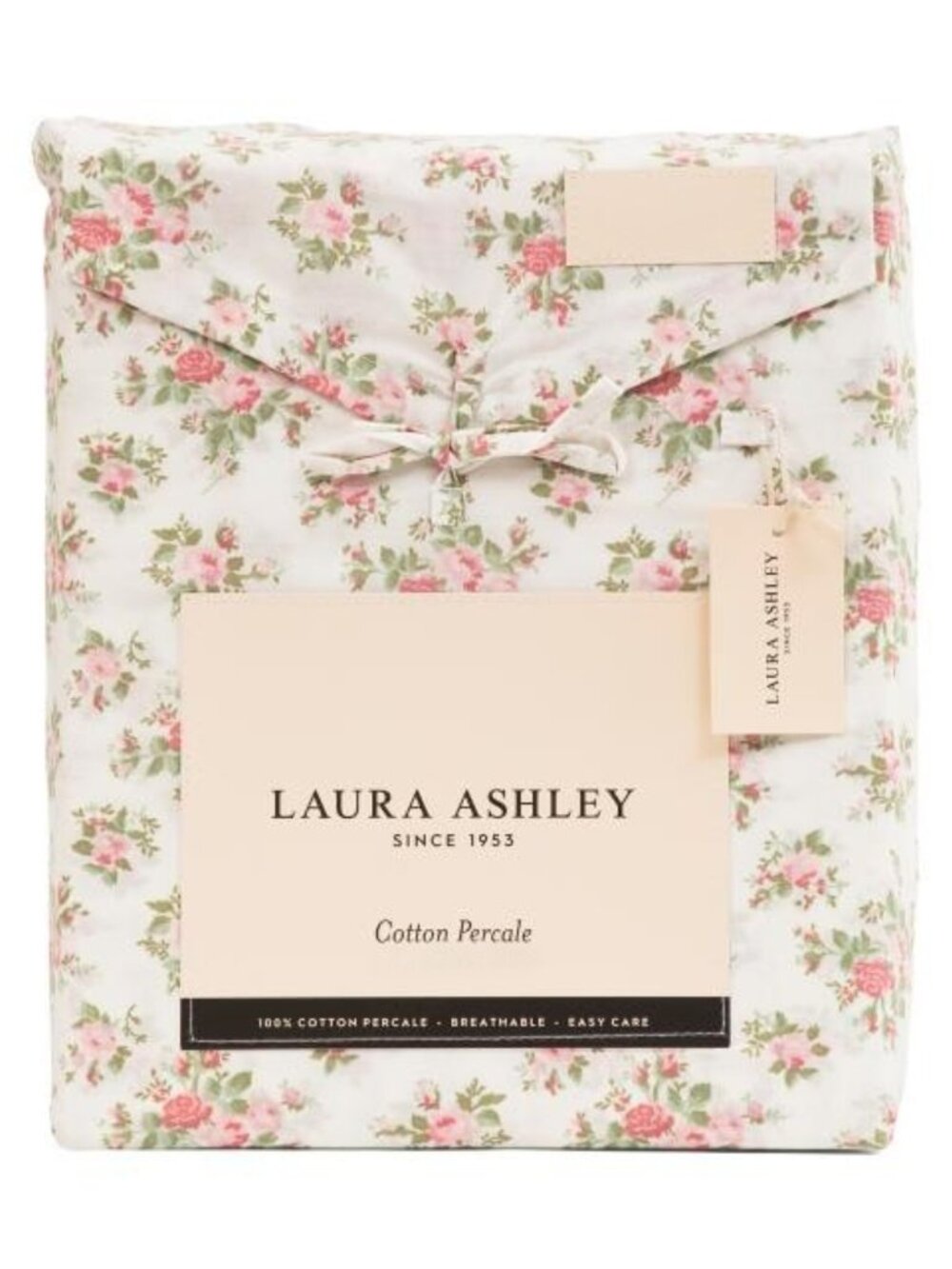 LAURA ASHLEY Cotton Floral Sheet Set - Picture 1 of 4